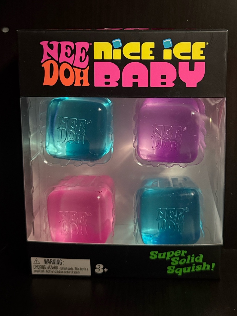 Needoh nee doh Nice Ice Baby 4 pack minis New